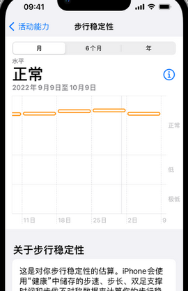 连江iPhone手机维修如何在iPhone开启'步行稳定性通知'