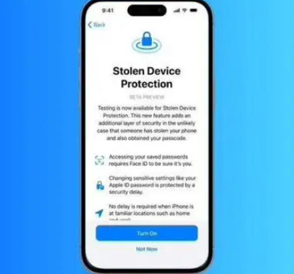 连江苹果授权维修店分享被盗设备保护功能开启方法 